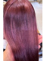 チリンバイロストシティー(Chillin by LOSTCITY)&nbsp;ピンク×ワインレッドカラー