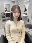 【韓国風】20代、30代◎ミディアム内巻きレイヤーカット