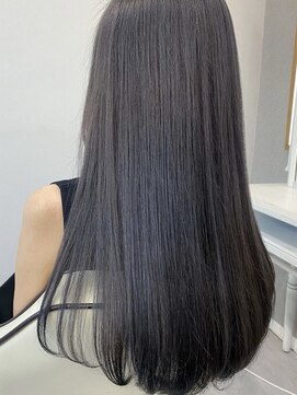 ランソ 新宿(RUNSO) くびれヘア×アプリコットオレンジ×夏×ハイライトカラー