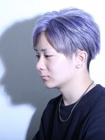 ニフティ(NIFTY)&nbsp;メンズ前下がり ハイトーンパープル/熊本/上通