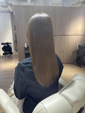 ウノプリールヴェール(unopulir Veil) 【uno pulir Veil 若槻】『髪質改善　ベージュカラー』