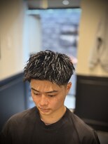 プラウド(PROUD)&nbsp;爽やかツーブロック刈り上げ【アップバングショート】理容室