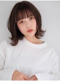 外ハネミディ