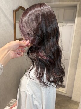 ゼスト クレス(ZEST Cres) インナーカラーでラベンダーカラー