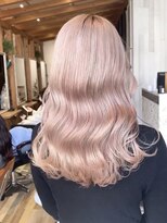 ラグーン(LAGOON)&nbsp;ホワイトミルクティーベージュ/バレイヤージュ/ケアブリーチ