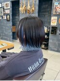 くびれヘア/アプリコットオレンジ/夏のヘアアレンジ/佐倉