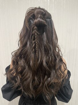 ハニーレーン(HONEY LANE) カチモリハーフアップ