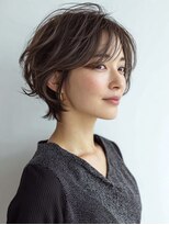 ハーツ(Heart's)&nbsp;白髪ぼかしハイライトショートウルフ