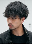 原宿スパイラルパーマルーズパーマシャドウパーマメンズカット