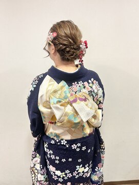 アクティフ(actif) 和装シニヨン