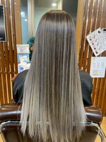 ブリッツ レボ(BLITZ-REVO)&nbsp;着物ヘア/ダークアッシュ/ミディアムレイヤーカット/柏駅