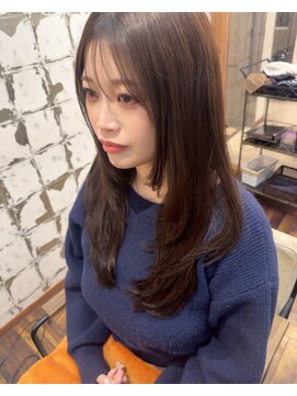 ジルフラン(JILL franc) レイヤーカット3/4顔周りレイヤー大人ガーリー