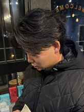 《*ビジネスシーンでも◎*》ビジネスマンにも人気のある、爽やかなメンズパーマスタイル＊(甲南/メンズ)