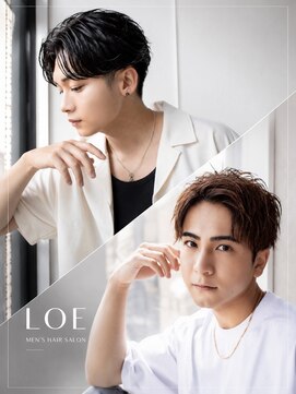 ロエメンズ(LOE men’s) リバースセンターパート/ニュアンスパーマ[大宮]