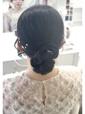 シニヨン〈ヘアメイク/ヘアセット/横浜/馬車道/みなとみらい〉