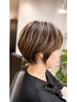 ラフヘアー(laf hair)&nbsp;【色もちデザイン】ショート×シャドウルーツ