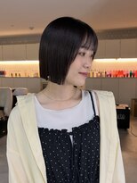 カイコヘアーアンドアートスタジオ(kaiko hair&art studio)&nbsp;ボブ／コンパクトボブ／ぷつっと