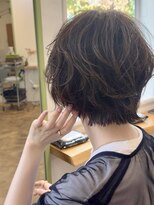 グリーンミドル(GREEN middle)&nbsp;ウルフボブ/ウルフレイヤー/顔周りレイヤー/ナチュラルブラウン
