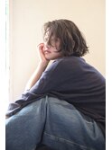 [people] アンニュイウェーブ切りっぱなしボブ