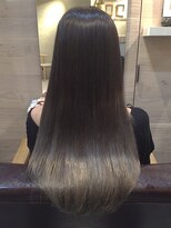 オーブ ヘアー アクネ 長岡京店(AUBE HAIR acne) アッシュカラー♪ストレートスタイル