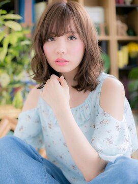 カバーヘア イヴ 戸頭店(COVER HAIR EVE) *EVE戸頭*やすらぎオーラのニュアンス小顔ふわミディcc3