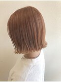 切りっぱなしボブ