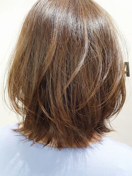 スタートウキョウ 渋谷(STAR TOKYO) ★STARTOKYO渋谷リアルお客様styleネオウルフ×ベージュブラウン