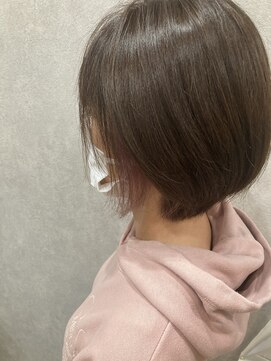 シロトータルデザイン(shiro total design) 暗髪カラー×イヤリングカラー