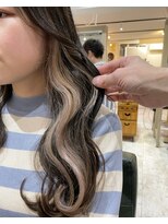 アクト 仙川店(ACT)&nbsp;ミルクティーグレージュ/インナーカラー/ロングヘア