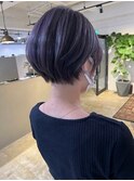 他と被らないよ！おしゃれハイライト_ダークラベンダーアッシュ_