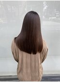 黒髪/グレージュカラー/ココアベージュ/ヘルシーロング[表参道]
