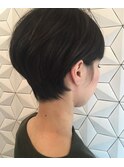 パールミルクティー×ヘルシースタイル×ショコラアッシュ×ボブ