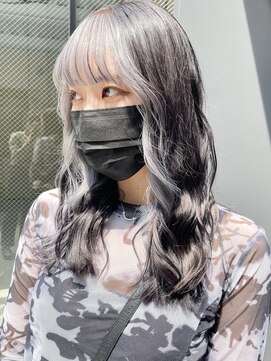 ココ 原宿(KOKO) #大人ガーリー#ダークアッシュ#ミディアムレイヤーカット