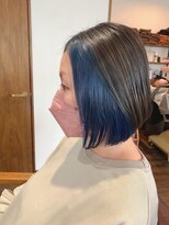 ルーム(ROOM)&nbsp;「ROOM」ボブ　インナーブルー