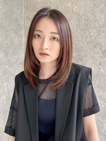 オブ ヘアー 自由が丘 ウエスト(Of HAIR WEST) お手入れ簡単☆レイヤーミディアムヘア