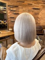 ヘアーサロン ミル(hair salon MiL) 【MiL】#ホワイトカラー #ホワイトベージュ