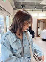 アドア 横浜(ADORE)&nbsp;【ADORE横浜】ミディアムレイヤー×ベージュカラー