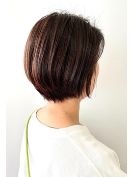 ハートボックス 四谷店(Heart box) 丸みのあるショートボブ
