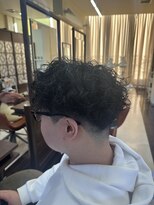 ウィーブ 成田店(Weve)&nbsp;ツイストスパイラルパーマ×刈り上げマッシュ