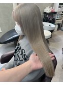 ロング×ホワイトミルクティー