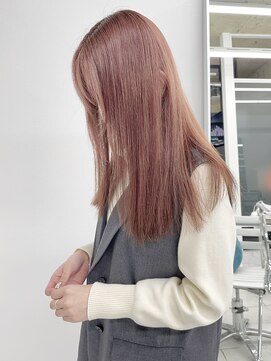 シー(shii..) 《shii..》#ピンクベージュ#ハイトーンカラー