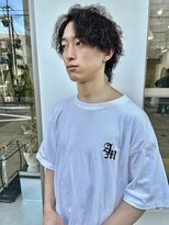 ヘアー アイス カンナ(HAIR ICI Canna)&nbsp;縦落ちツイストスパイラルパーマメンズパーマ波巻きツイスパ