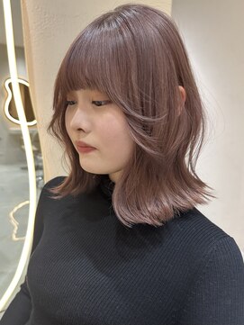 サイン 渋谷(SIGN) 渋谷/ボブ/ブリーチ/オレンジ/10代