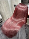 ボルドーケアブリーチハイトーンカラー髪質改善トリートメント