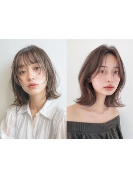 【蕨駅東口徒歩3分】カット+フルカラー\7,920◇トレンド感のあるスタイルをお手頃価格でご提供［蕨/川口］