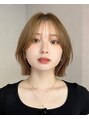 オーラ オモテサンドウ(Aura omotesando) 重たく見えないハイトーンのミニボブ