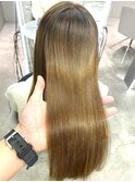 髪質改善☆乾かすだけでツヤツヤ、サラサラ縮毛矯正２３