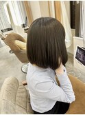 明るめカラーからのオリーブカラー