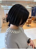 20代30代40代ストレート小顔補正立体カット