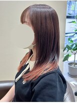 タヤ ひばりが丘店(TAYA)&nbsp;ブラウン&ピンク×グラデーションカラー